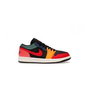 Women's Air Jordan 1 Low SE Black Multi-Color Size 9.5- DN3739-060